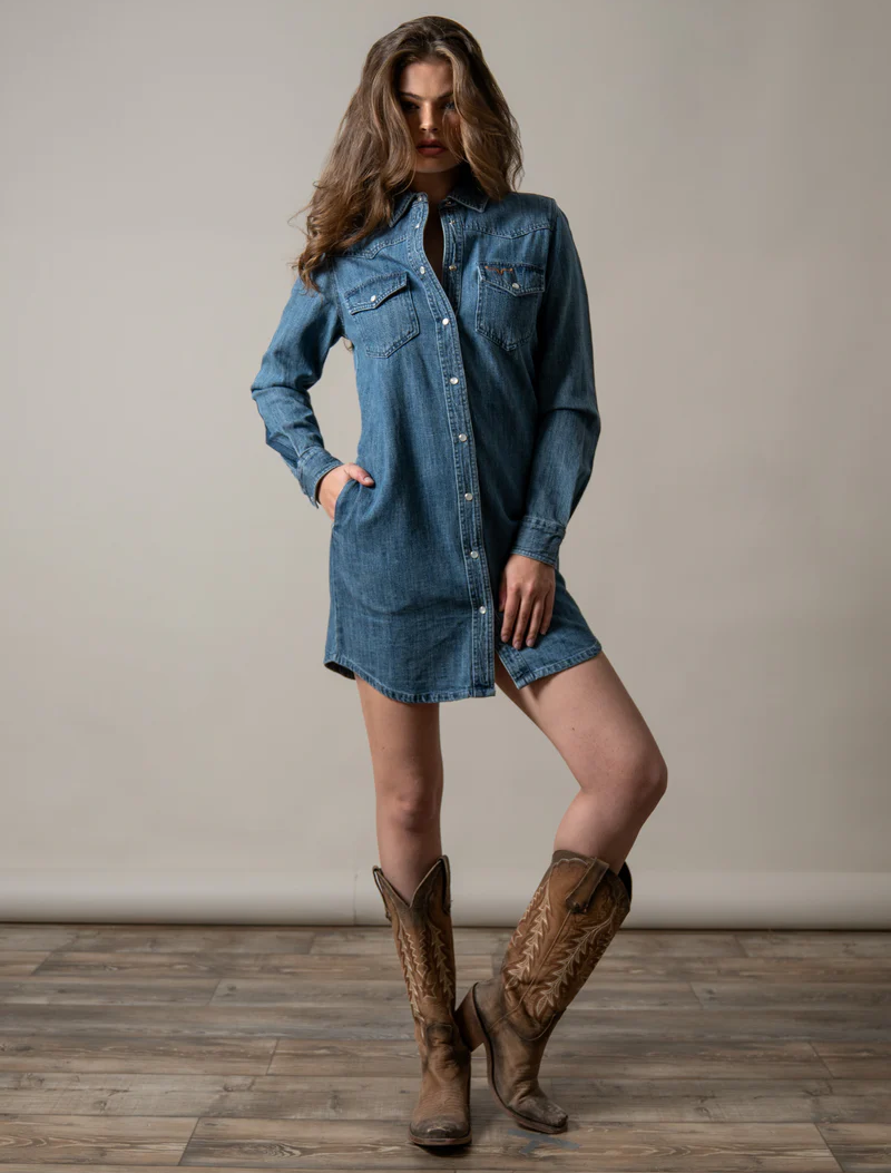 Kimes® Women's "Jordi" Denim Dress