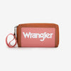 Wrangler Leather Trim Canvas Wallet