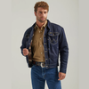 Wrangler® Men's Western Vintage Sherpa Lined Denim Trucker Jacket