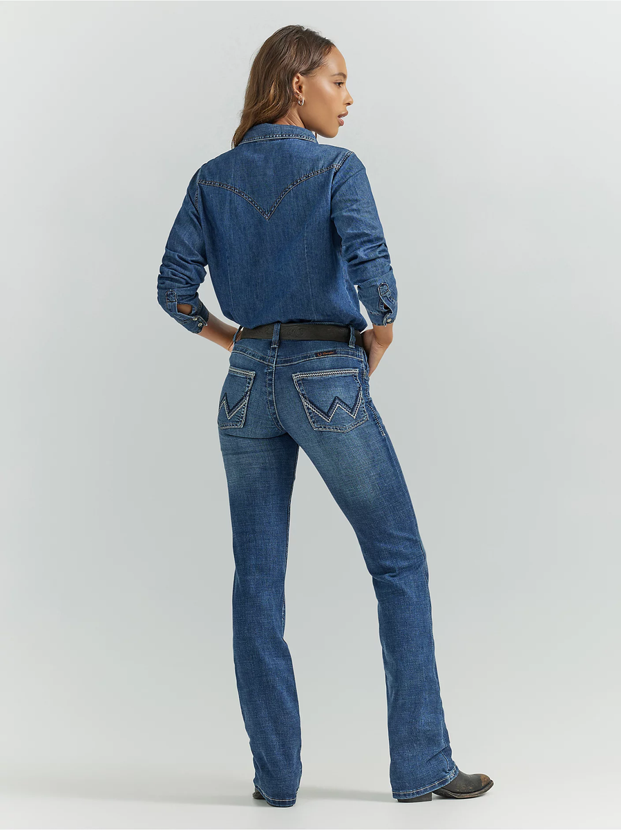Wrangler Women's Willow Ultimate Riding Trouser Jean in Parker – Branded Country Wear Wrangler Women's Willow Ultimate Riding Trouser Jean in Parker – Branded Country Wear