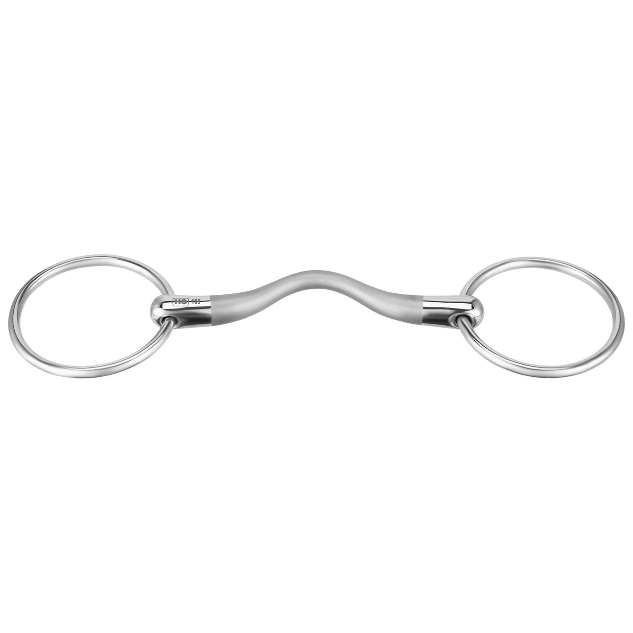 Satinox Loose Ring Mullen Mouth Snaffle Bit - 14 mm