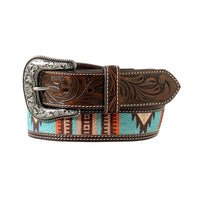Ariat Ladies Belt - Blanket and brown tab