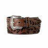 Ariat® Ladies Floral Embossed Brown Western Belt