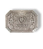 Ariat Logo Rectangle Floral Buckle