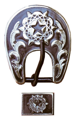American Heritage Equine Headstall Buckle Set