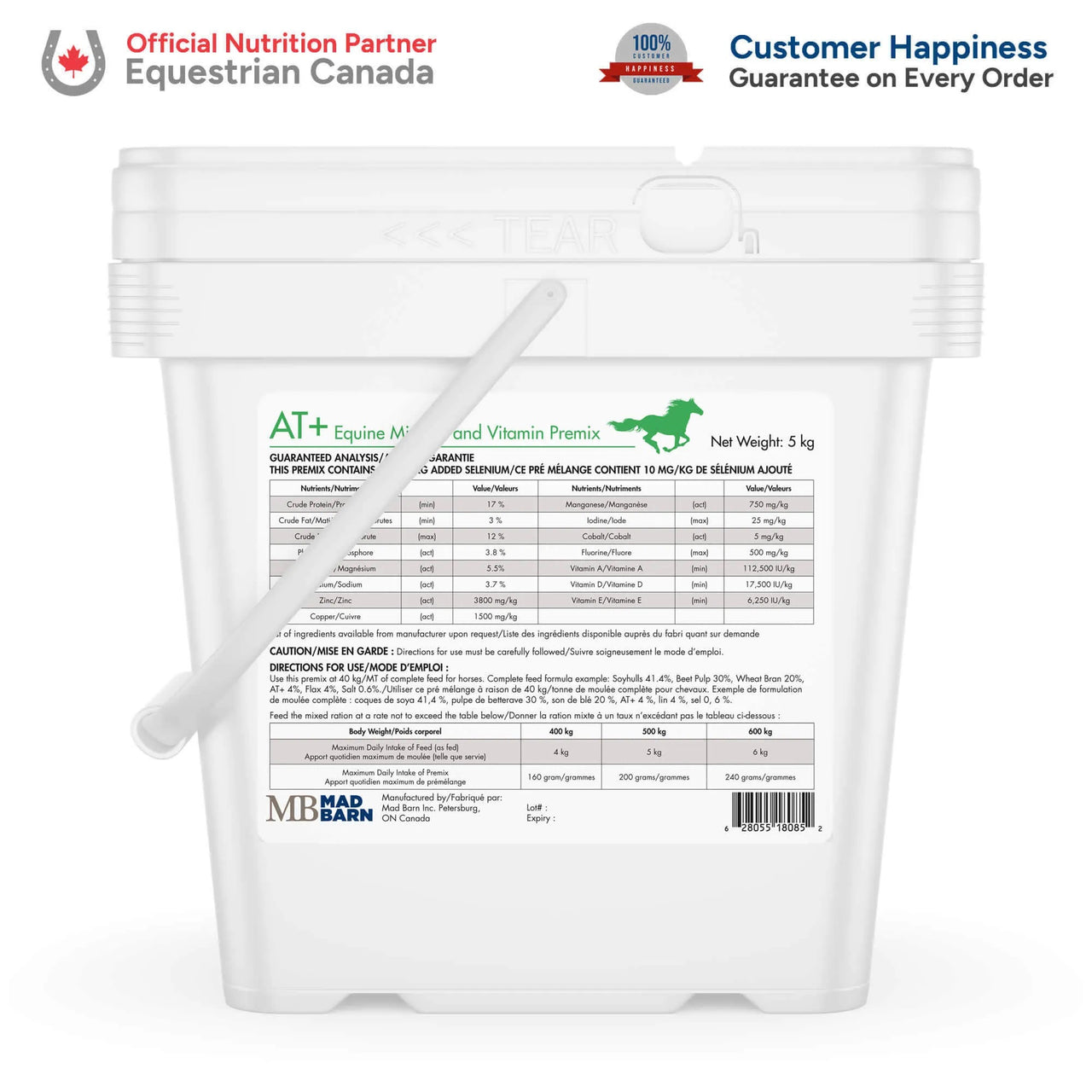Mad Barn® AminoTrace+ - 5 KG