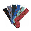 AWST Ladies' Knee High Socks with Bay Horses