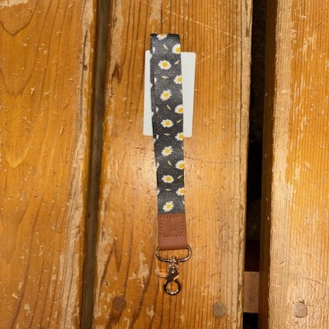 Patterned Lanyard Keychain
