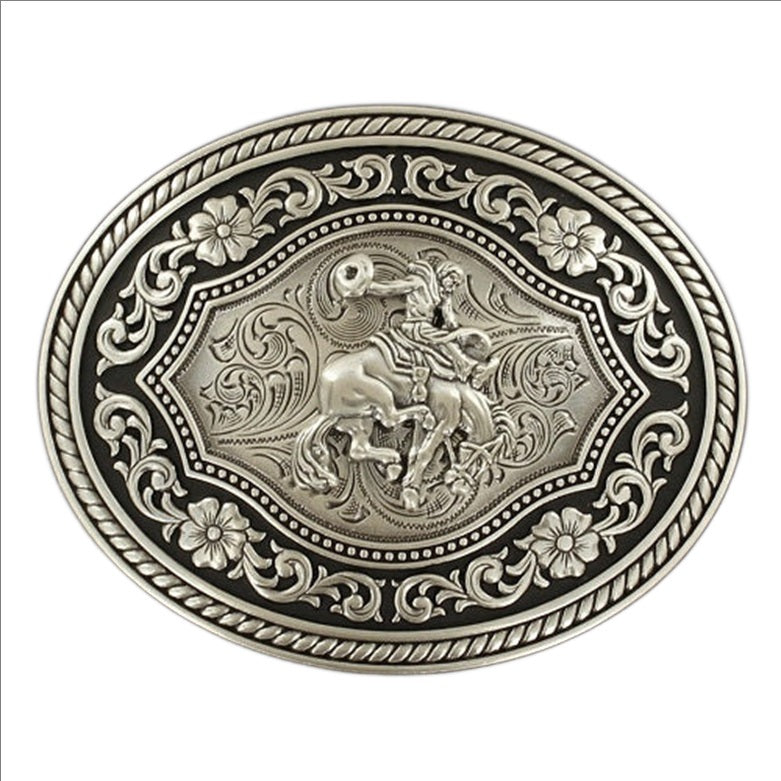 Nocona Vintage Saddle Bronc Belt Buckle