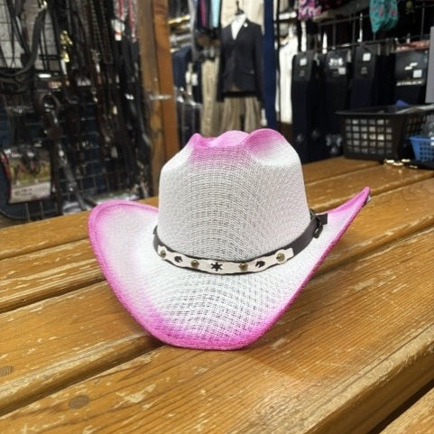 Modestone Kid's Straw Cowboy Hats