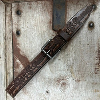 Kids BH Leather Western Belt  #Y822