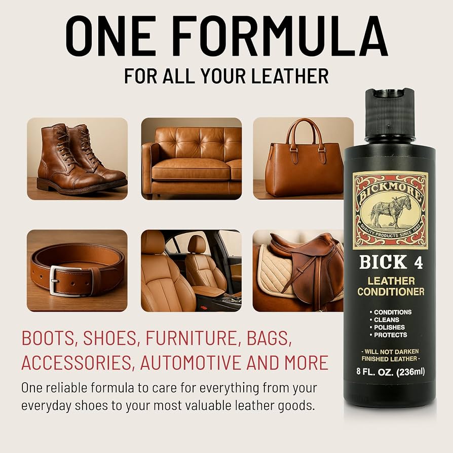 Bickmore Bick 4 Leather Conditioner - 3 Sizes