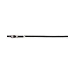 Black Leather Hatband