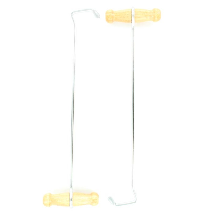 Wooden Boot Hooks - 13" Long