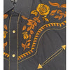 Modestone Men's Western Embroidered Shirt