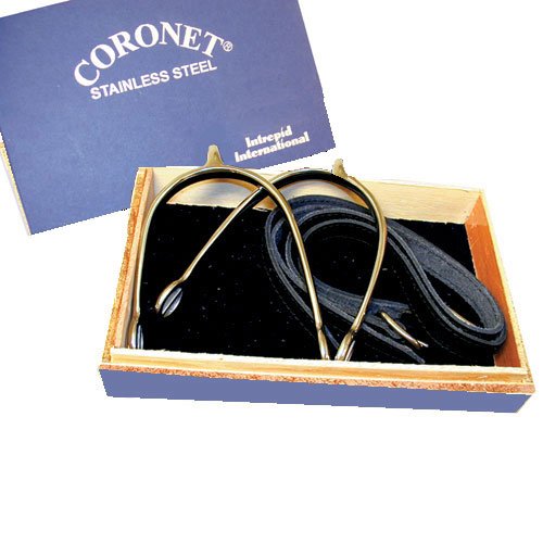 Coronet Prince of Wales Ladies Spur and Leather Spur Strap