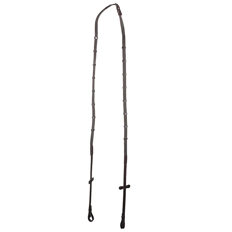 Valencia Super Grip Brown Reins-54"
