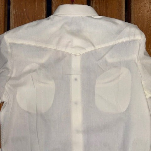 Roper® Men's Performance Snap Western Shirt - White Asparagus
