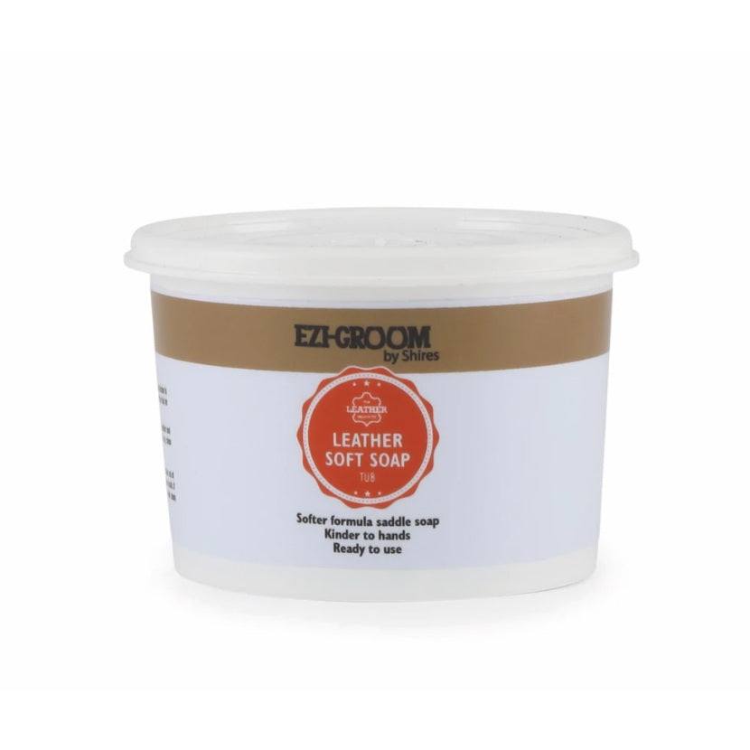 EZI-GROOM Leather Soft Soap Tub - 450gm