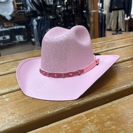 Modestone Kid's Straw Cowboy Hats