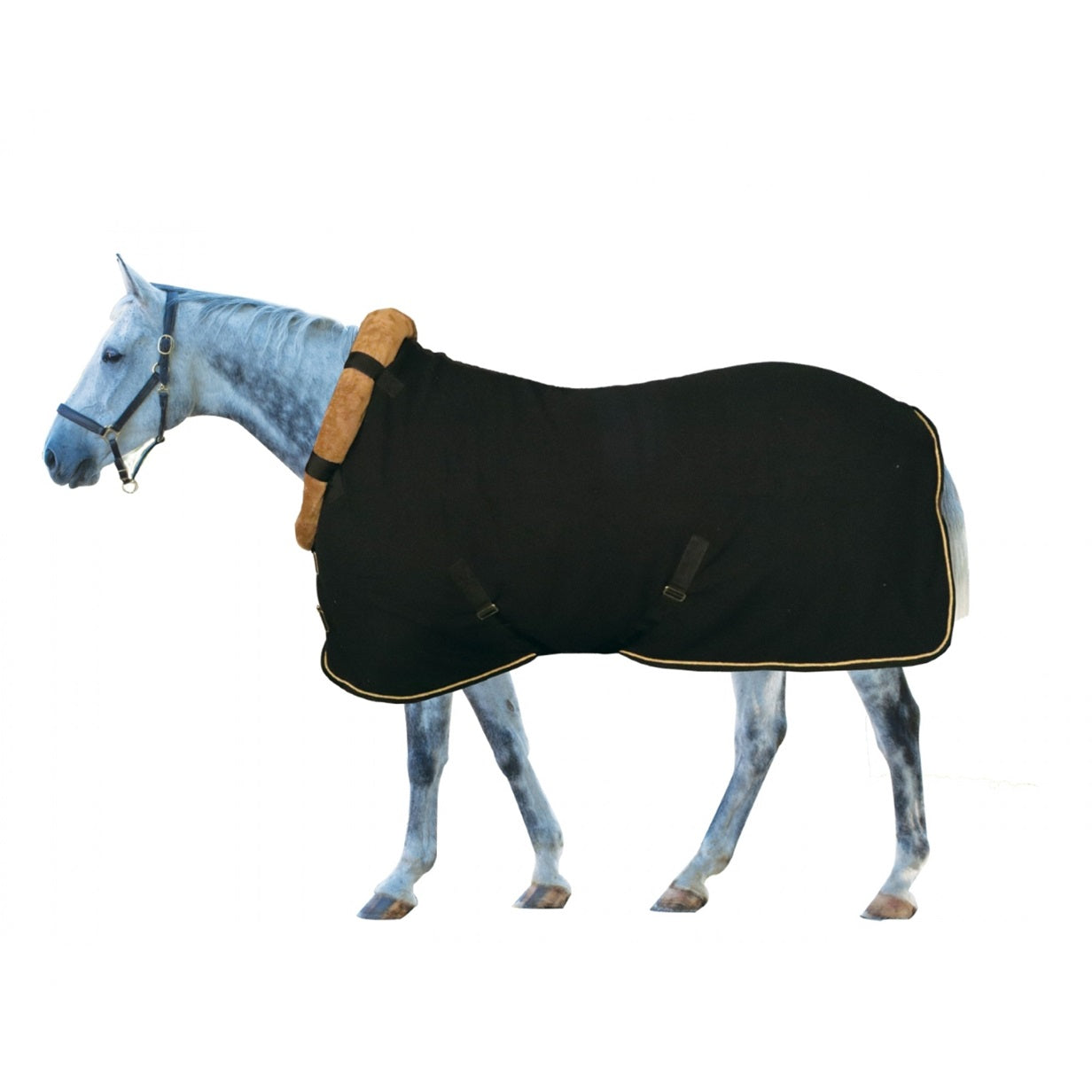 Super Lux Fleece Rug Cooler With Roll Down Neck