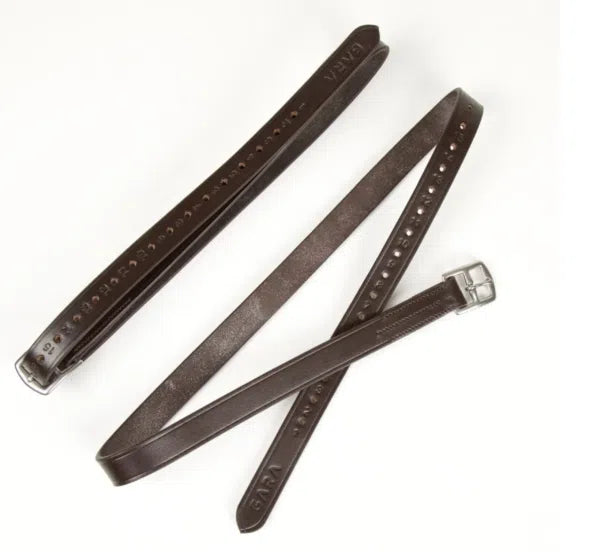 Shires Velociti Gara Curved Buckle Stirrup Leathers