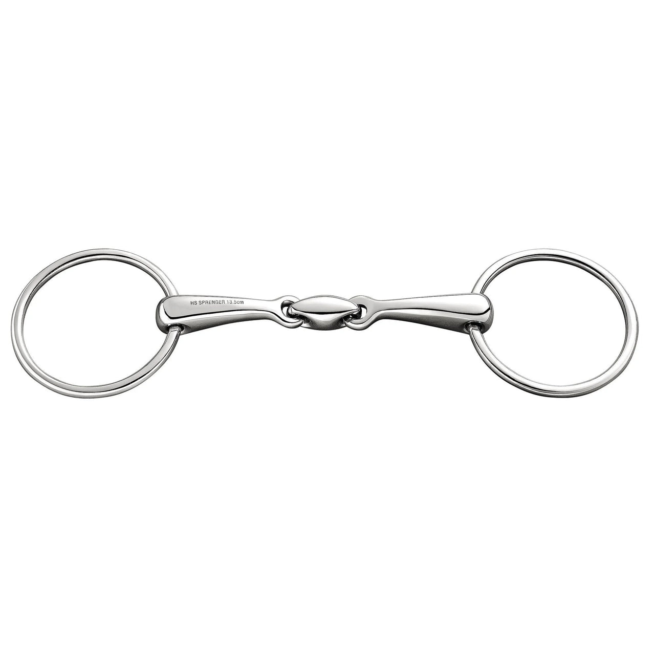 Sprenger Stainless Steel Double Jointed Loose Ring Snaffle Bit - 18 mm