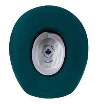 Roper Turquoise Wool Western Hat