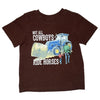 Kids T-Shirt "Not all cowboys ride horses"