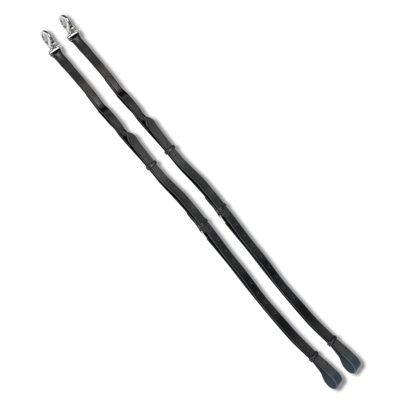 Leather Side Reins - Black