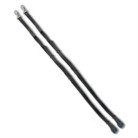 Leather Side Reins - Black