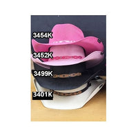 Modestone Kid's Straw Cowboy Hats