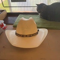 Modestone Kid's Straw Cowboy Hats