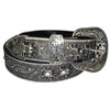 New! 3Piece Buckle Western Belt