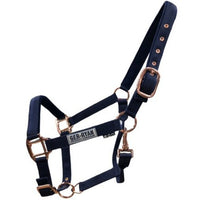 Padded Nylon Rose Gold Halter