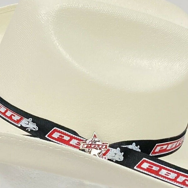 "PBR Committed To Win" Straw Cowboy Hat