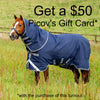 Rhino® Plus 0G Lite Turnout Blanket + FREE Custom Name Tag! Plus Get a $50 Picov's Gift Card