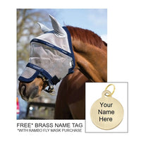 Rambo® Plus Fly Mask + FREE Custom Name Tag!