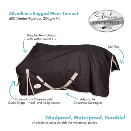 Rugged Wear Winter Turnout Mini Blanket