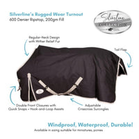 Rugged Wear Winter Turnout Mini Blanket