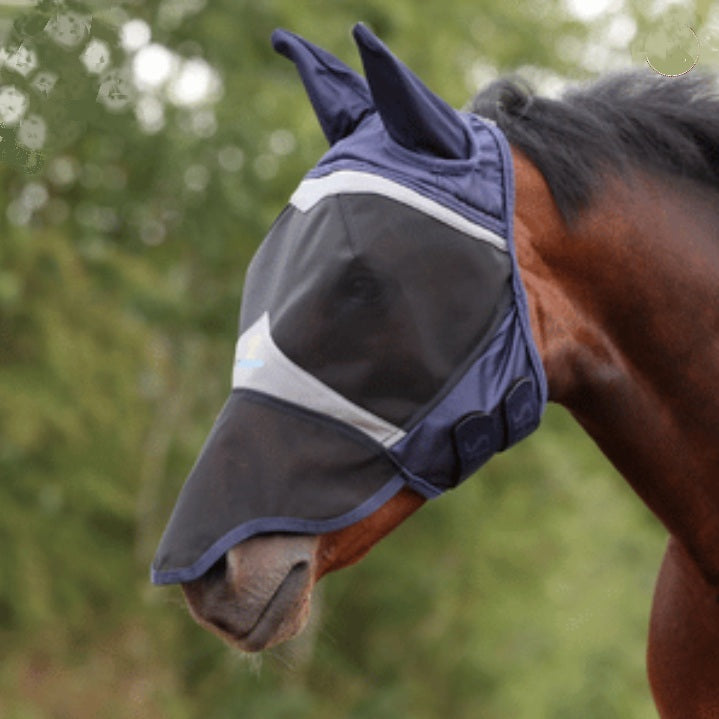 Shires® Fine Mesh Fly Mask with Ears & Nose