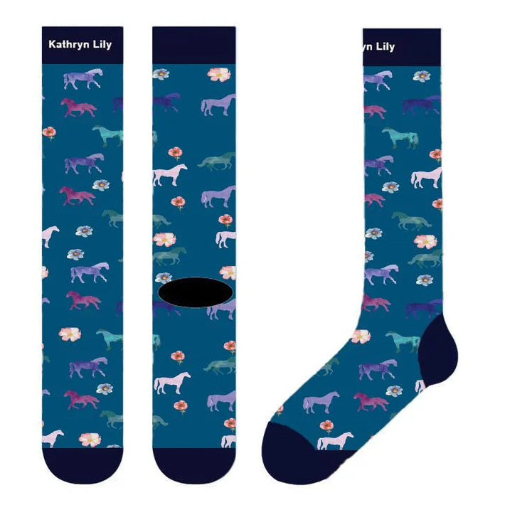 Kathryn Lily Equestrian Tall Boot Socks