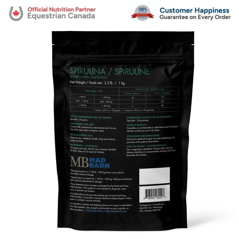 Mad Barn® Spirulina - 1 KG