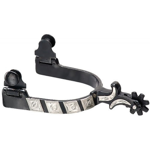Black Satin Reversible Spur