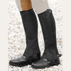 Pro Black Suede Half Chaps