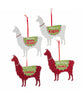 Llama Sayings Ornaments - Sold Individually