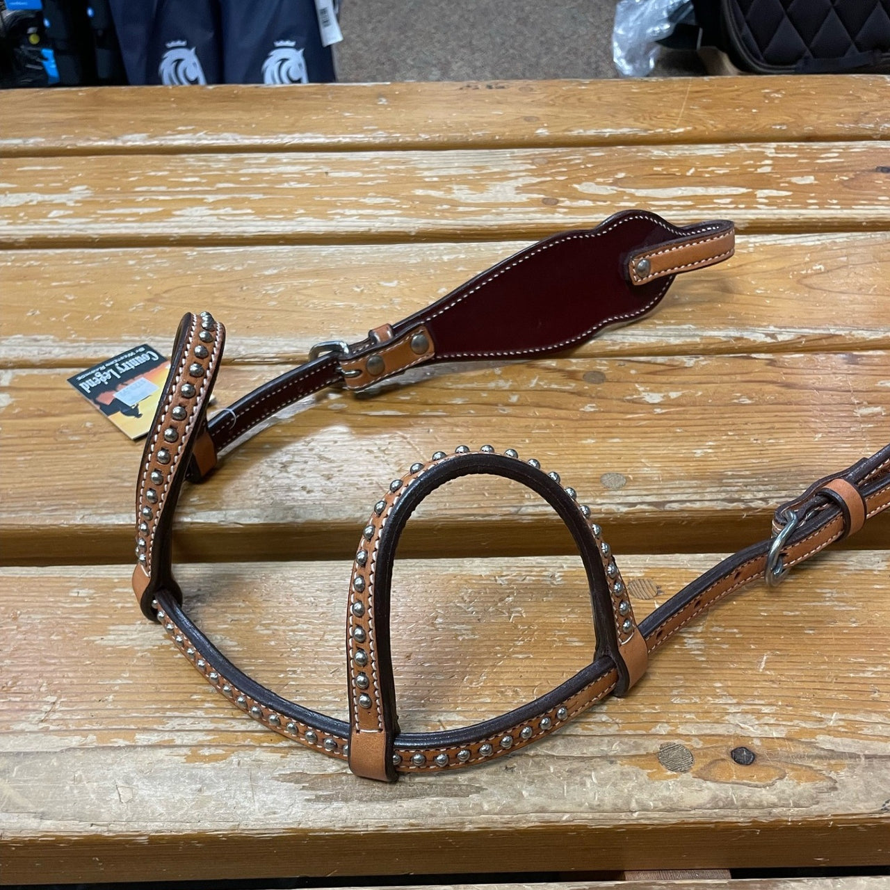 Country Legend Two Ear Headstall - Golden