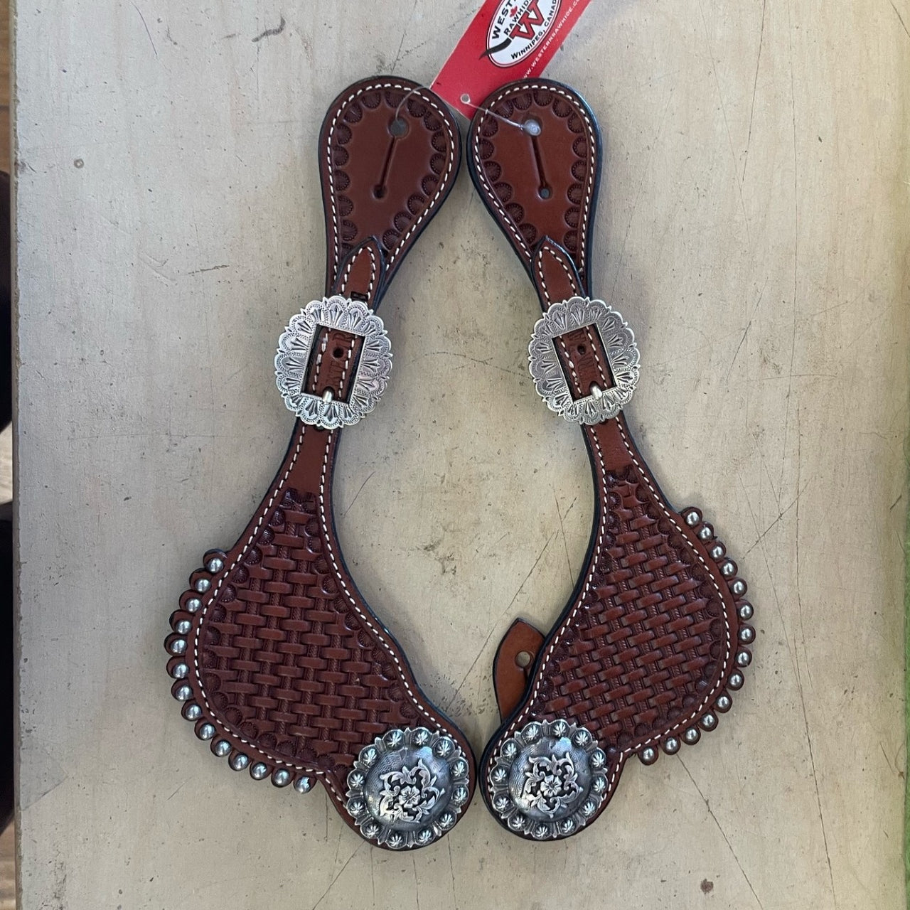 Assorted Western Spur Straps