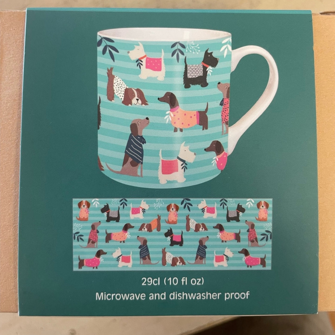 Otter House Dog Pattern Mug