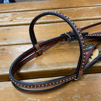 Country Legend Margarita Browband Headstall Basket